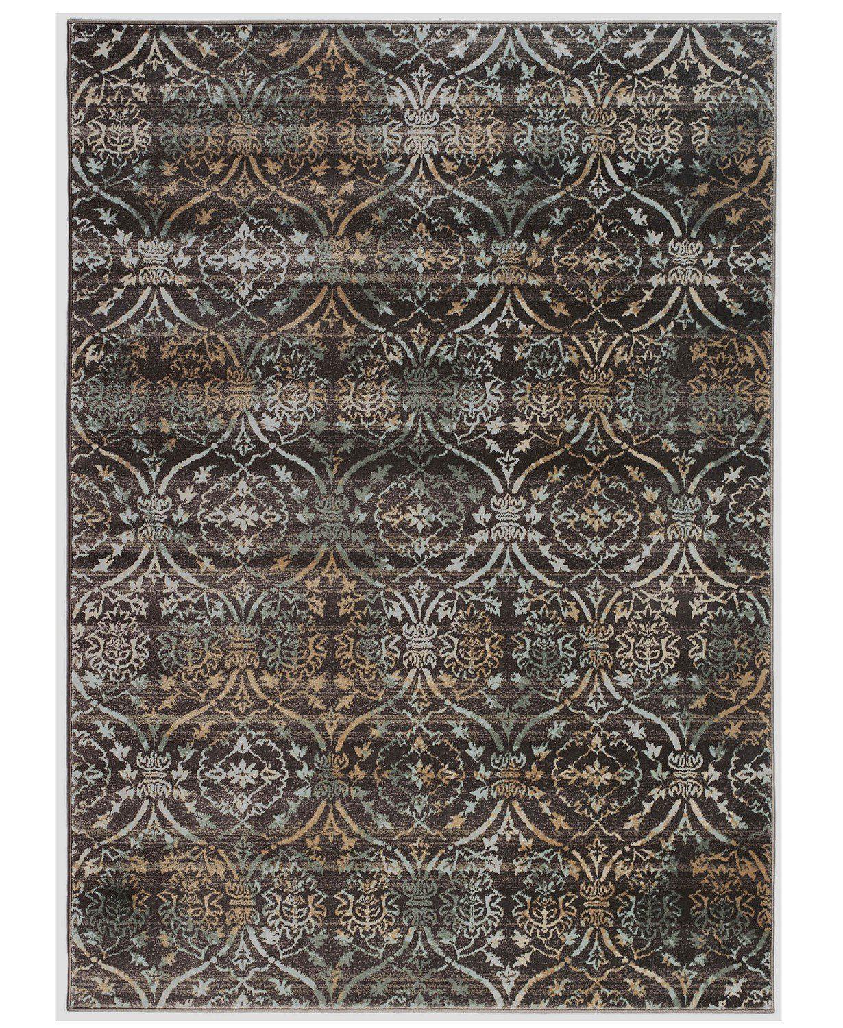 Teramo Mystic Brown-Area Rugs-KM Home-The Rug Truck