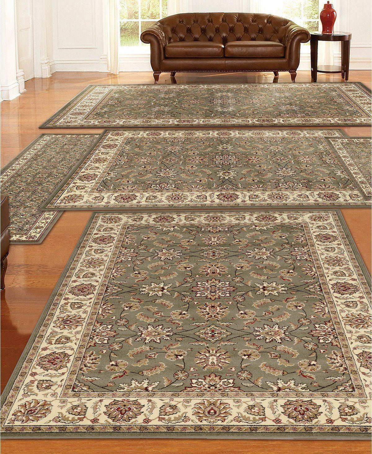Tuscany Meshed Sage-Area Rugs-Kenneth Mink Home-The Rug Truck