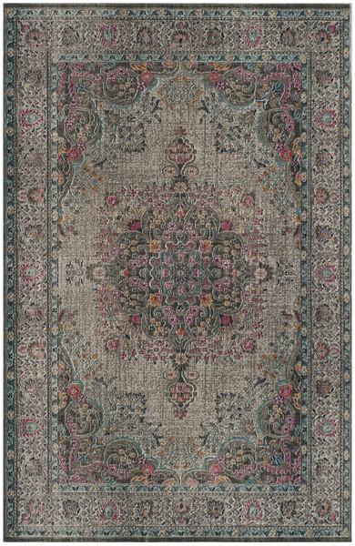 Safavieh Artisan 334 Grey / Fuchsia-Area Rug-Safavieh-The Rug Truck