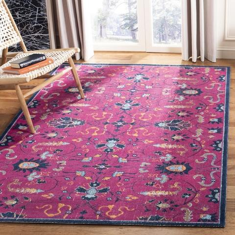 Safavieh Artisan 338 Fuchsia / Multi-Area Rug-Safavieh-The Rug Truck