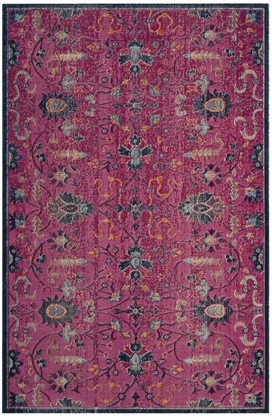Safavieh Artisan 338 Fuchsia / Multi-Area Rug-Safavieh-The Rug Truck