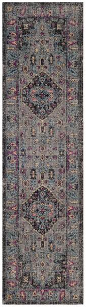 Safavieh Artisan 512 Light Grey / Black-Area Rug-Safavieh-The Rug Truck