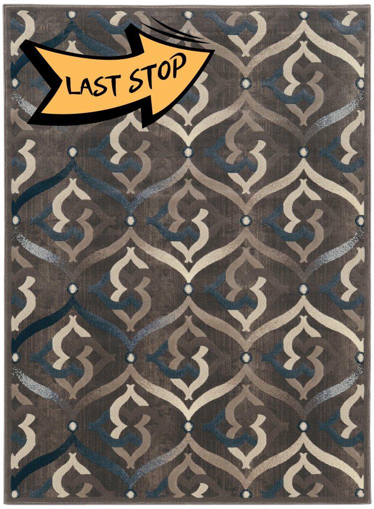 Auguri 3796 Brown Area Rug 33 X 411