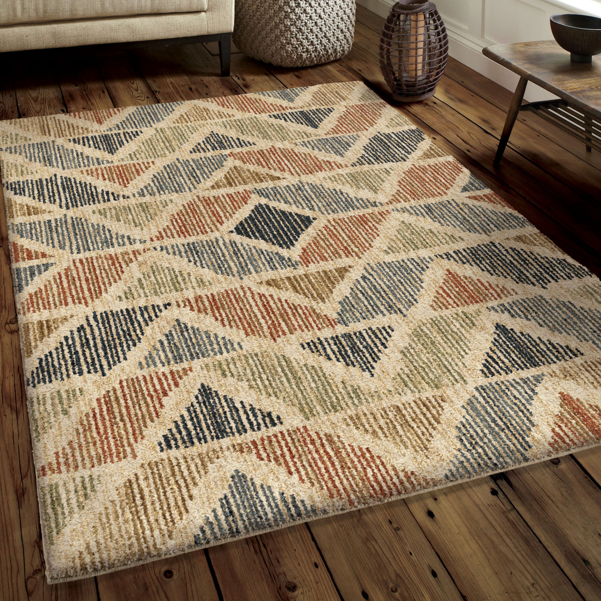 Palmetto Living Next Generation Kenya Off White Area Rug - 7.1&quot; x 10.10&quot;
