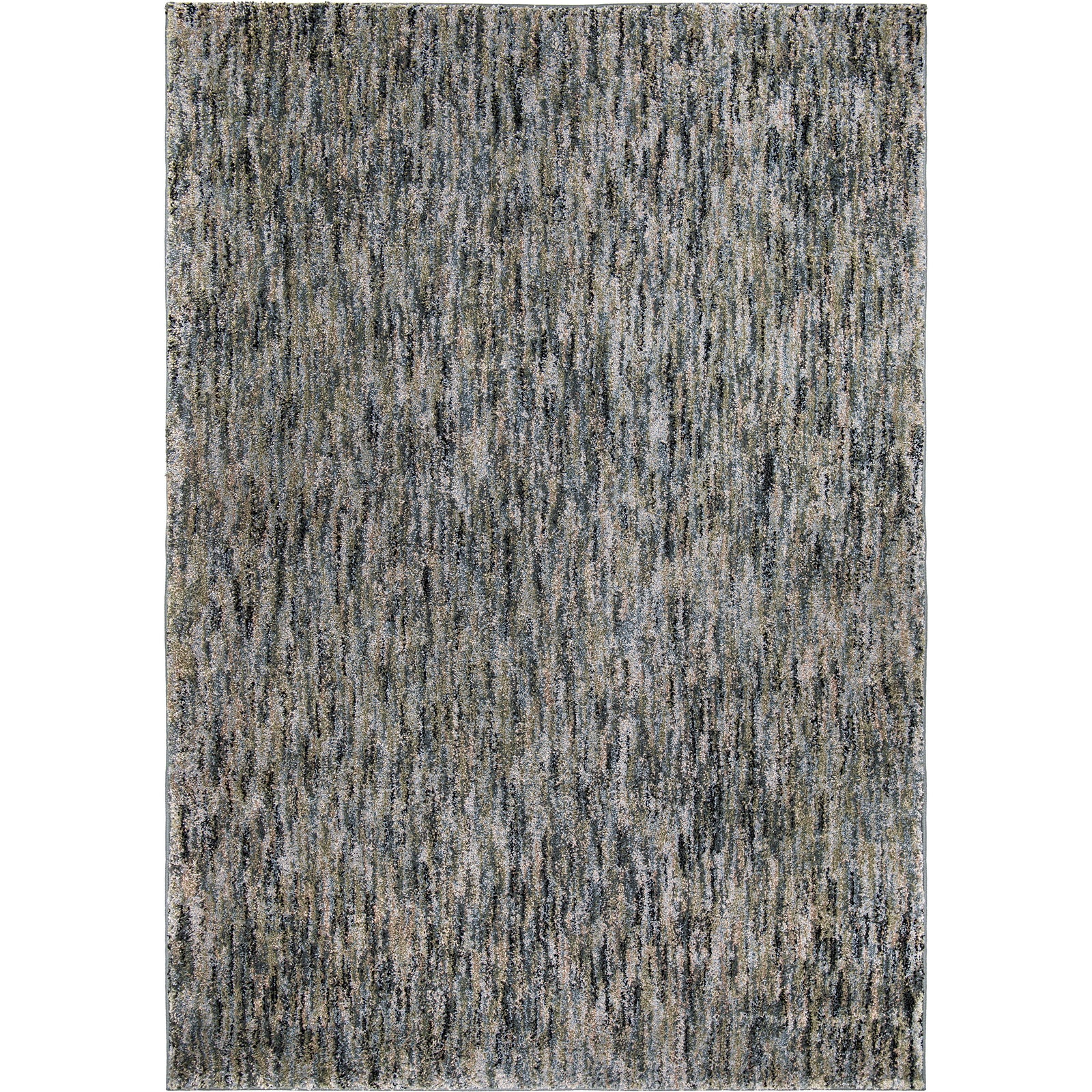 Palmetto Living Next Generation Multi Solid Blue Area Rug - 7'10" x 10'10"