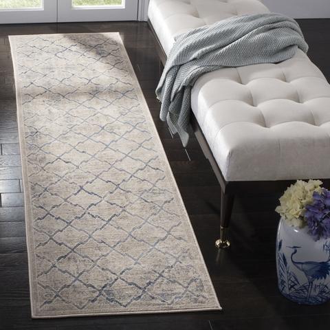 Safavieh Brentwood 809 Light Grey / Blue-Area Rug-Safavieh-The Rug Truck
