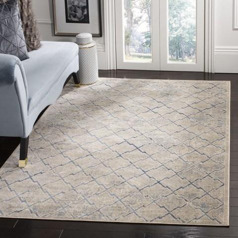 Safavieh Brentwood 809 Light Grey / Blue-Area Rug-Safavieh-The Rug Truck
