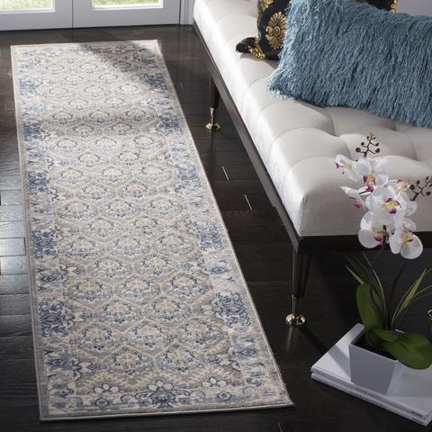 Safavieh Brentwood 810 Light Grey / Blue-Area Rug-Safavieh-The Rug Truck