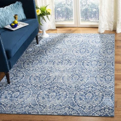Safavieh Brentwood 860 Navy / Light Grey-Area Rug-Safavieh-The Rug Truck
