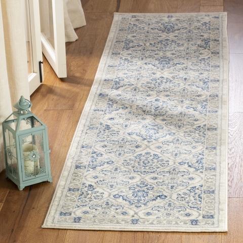 Safavieh Brentwood 870 Light Grey / Blue-Area Rug-Safavieh-The Rug Truck