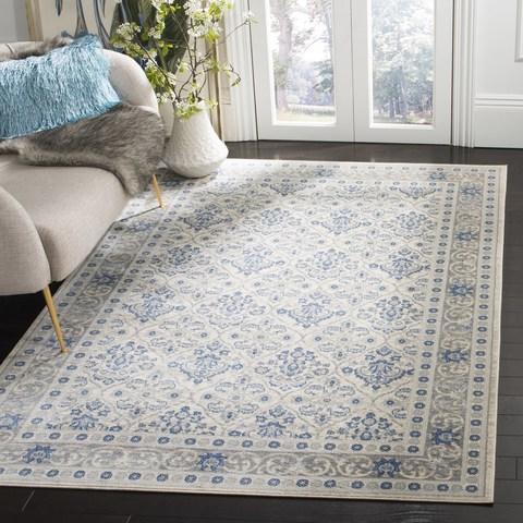 Safavieh Brentwood 870 Light Grey / Blue-Area Rug-Safavieh-The Rug Truck