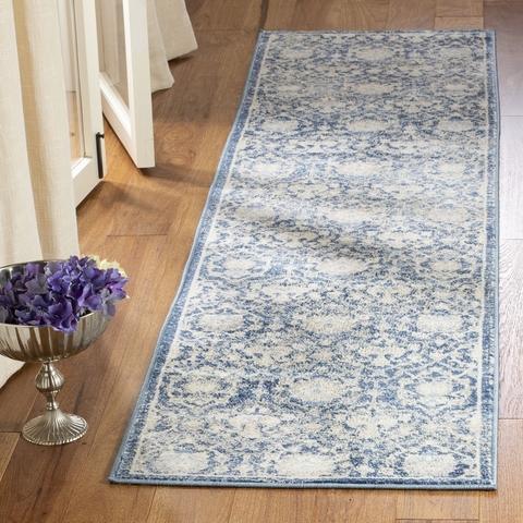 Safavieh Brentwood 896 Navy / Creme-Area Rug-Safavieh-The Rug Truck