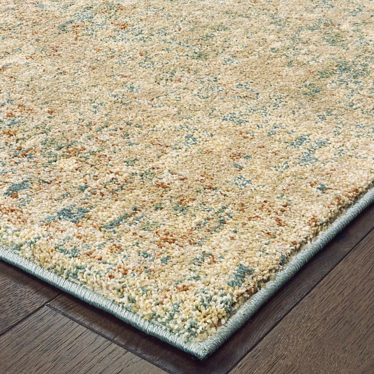Daly 9654b Blue Area Rug (7&#39;10&quot; X 10&#39;)