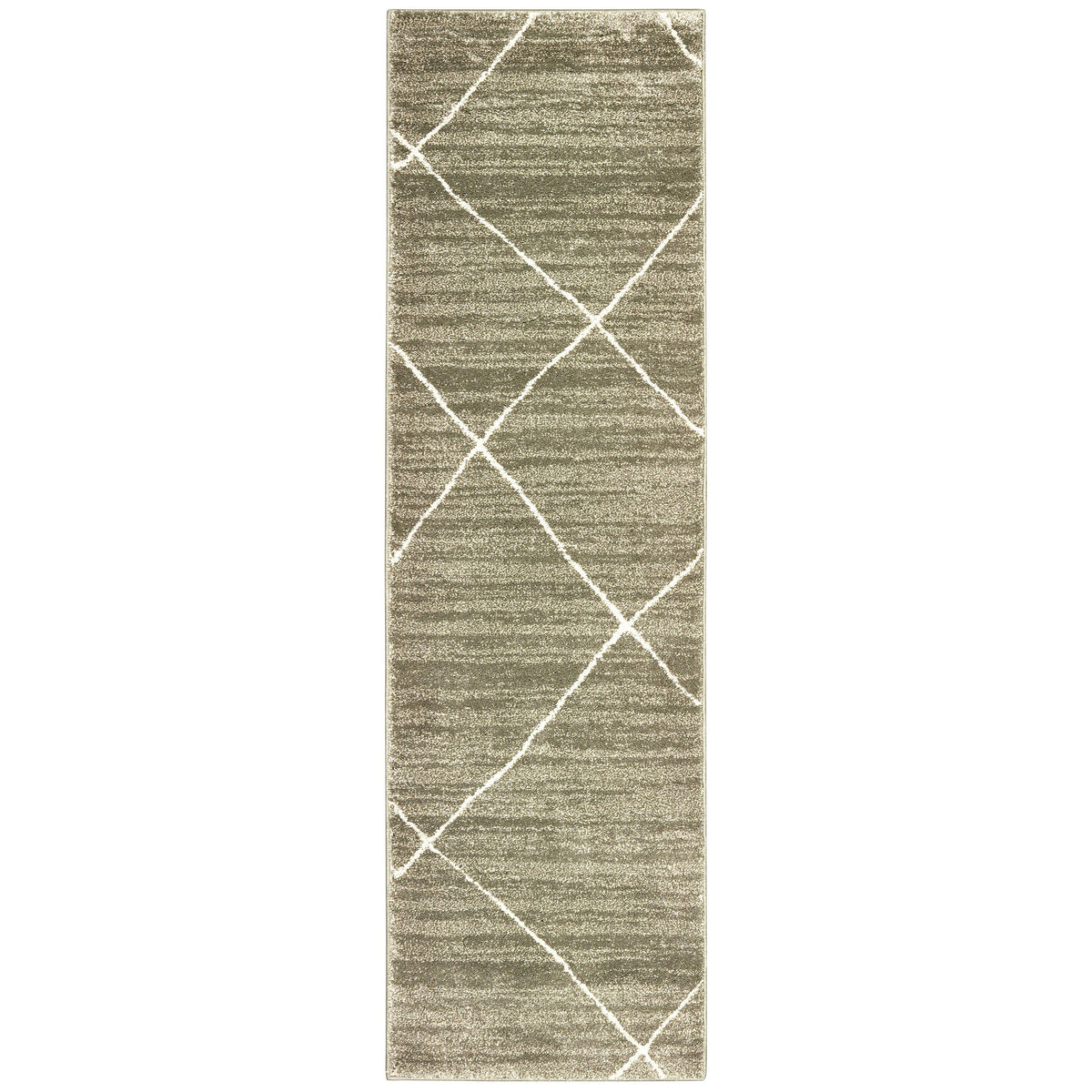 Daly 9661a Grey Area Rug (2&#39; 3&quot; X  7&#39; 6&quot;)