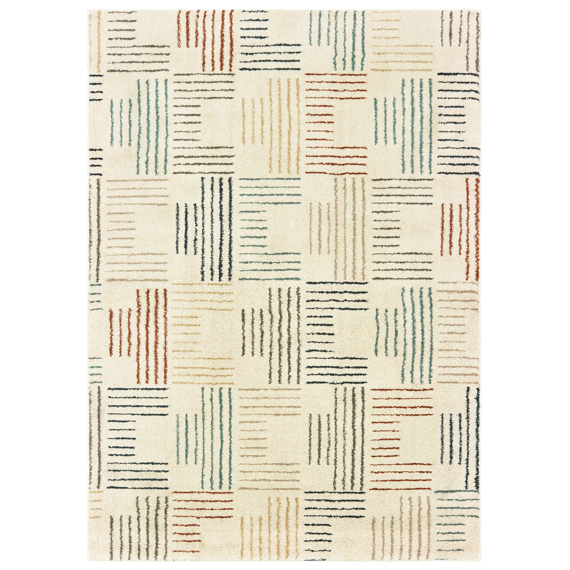 The Rug Truck Daly 9663a Ivory Area Rug (7'10" X 10')