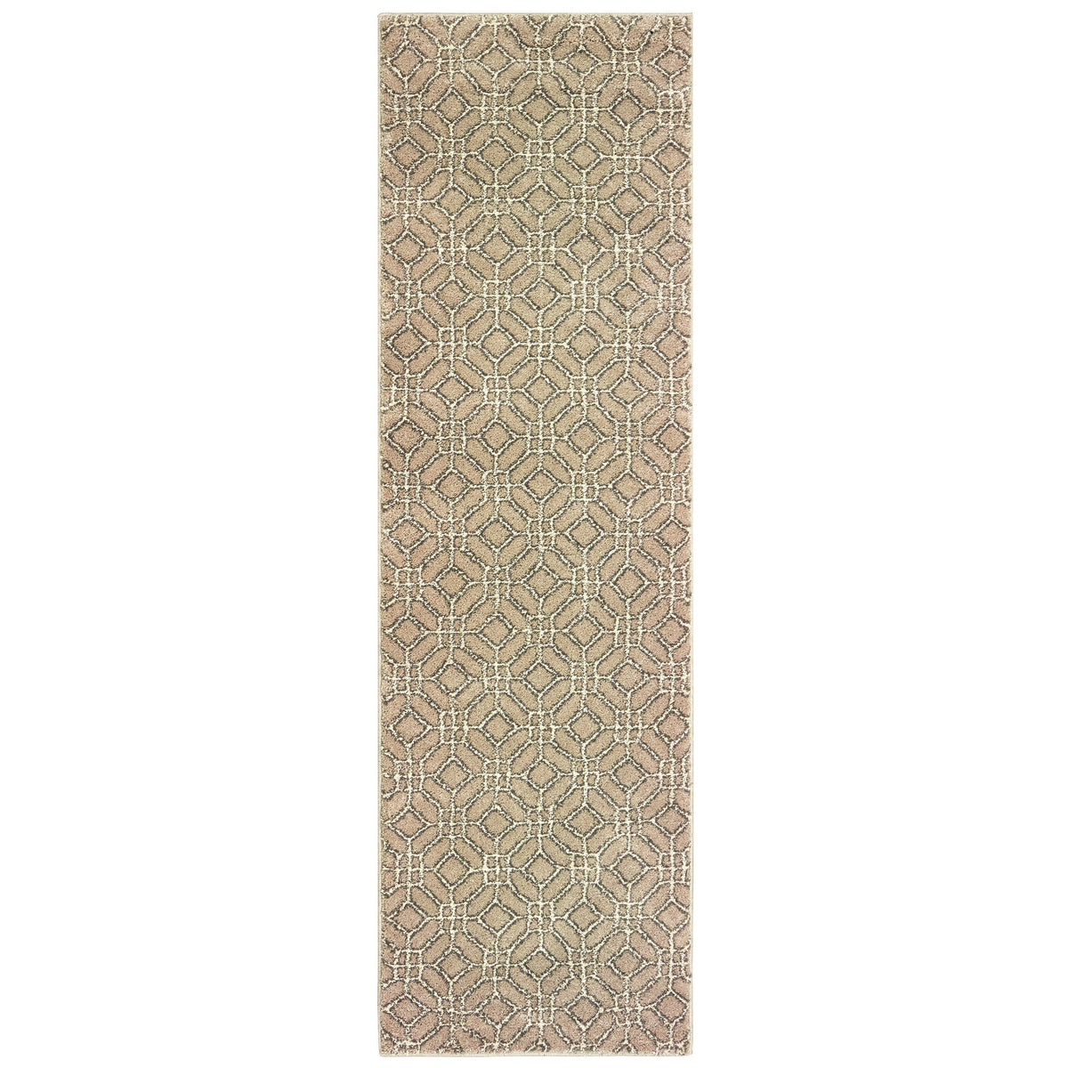 Daly 9669d Sand Area Rug (2&#39; 3&quot; X  7&#39; 6&quot;)
