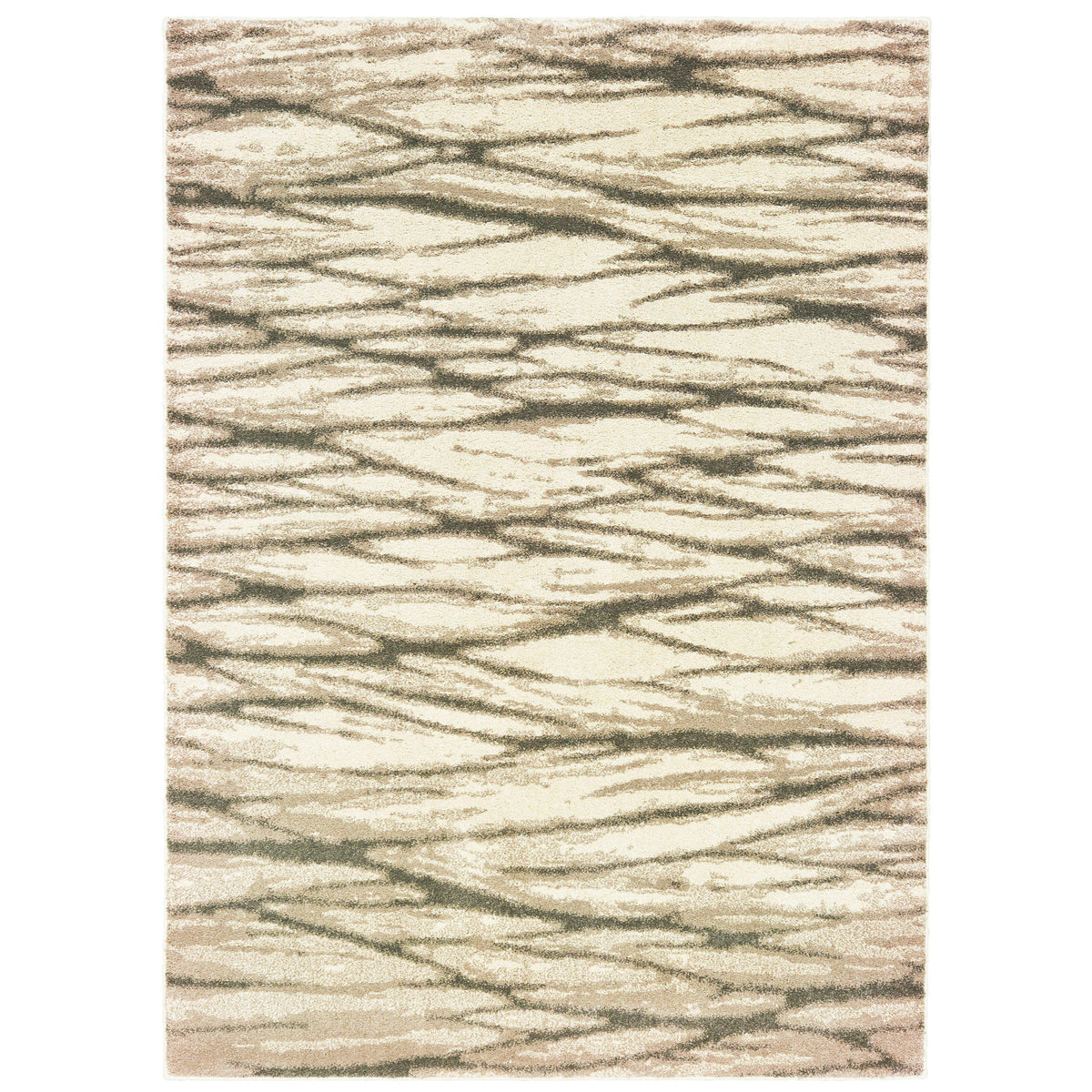 The Rug Truck Daly 9671c Ivory Area Rug (7&#39;10&quot; X 10&#39;)