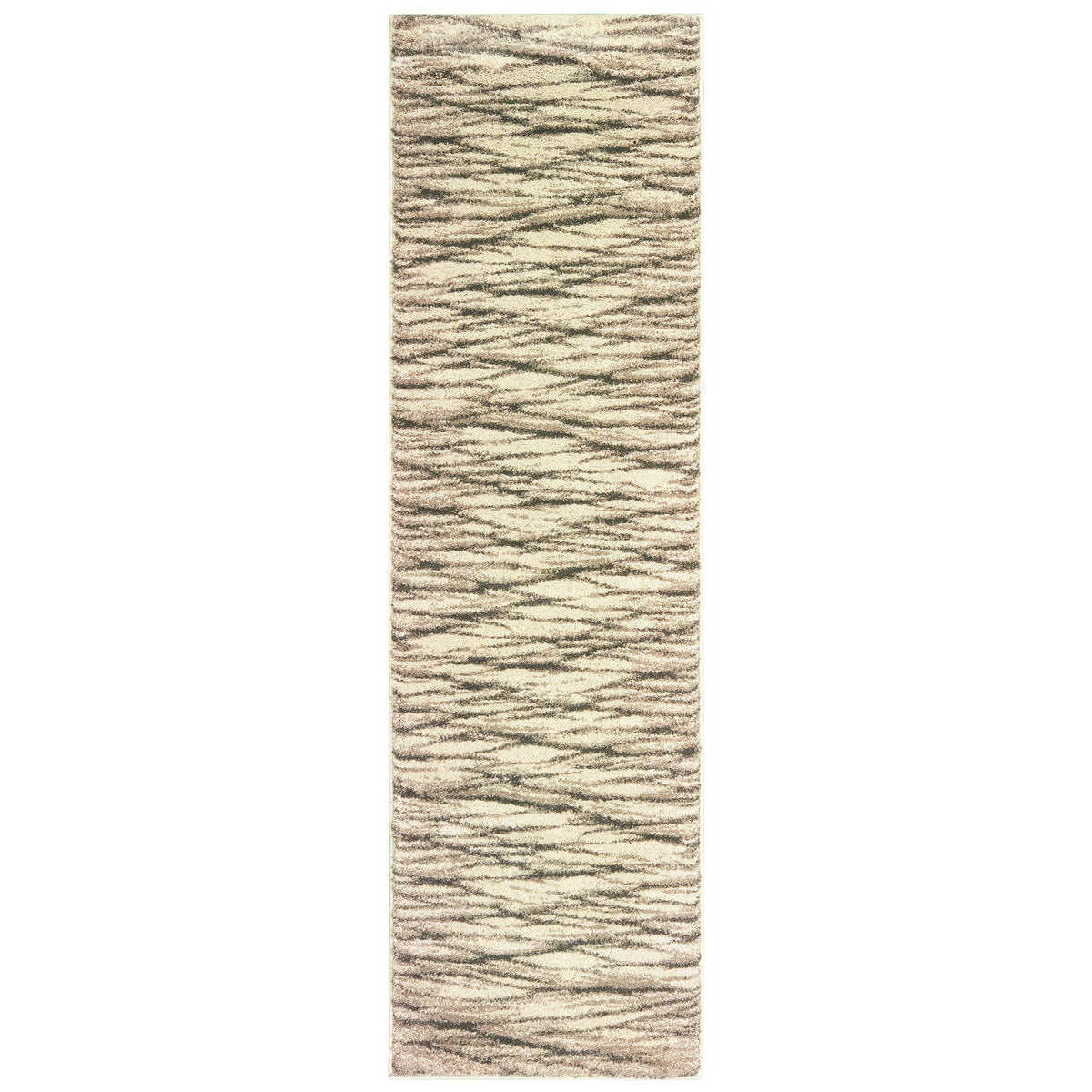 Daly 9671c Ivory Area Rug (2&#39; 3&quot; X  7&#39; 6&quot;)