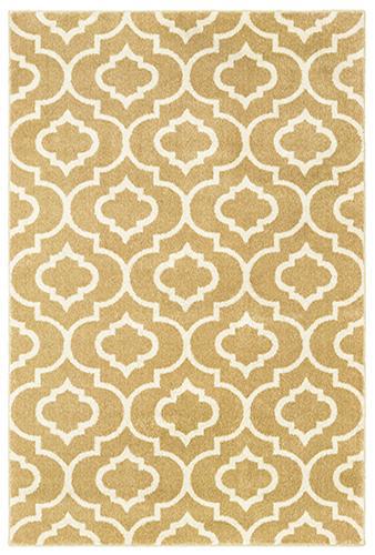 The Rug Truck Daly 9672e Gold Area Rug (7'10" X 10')