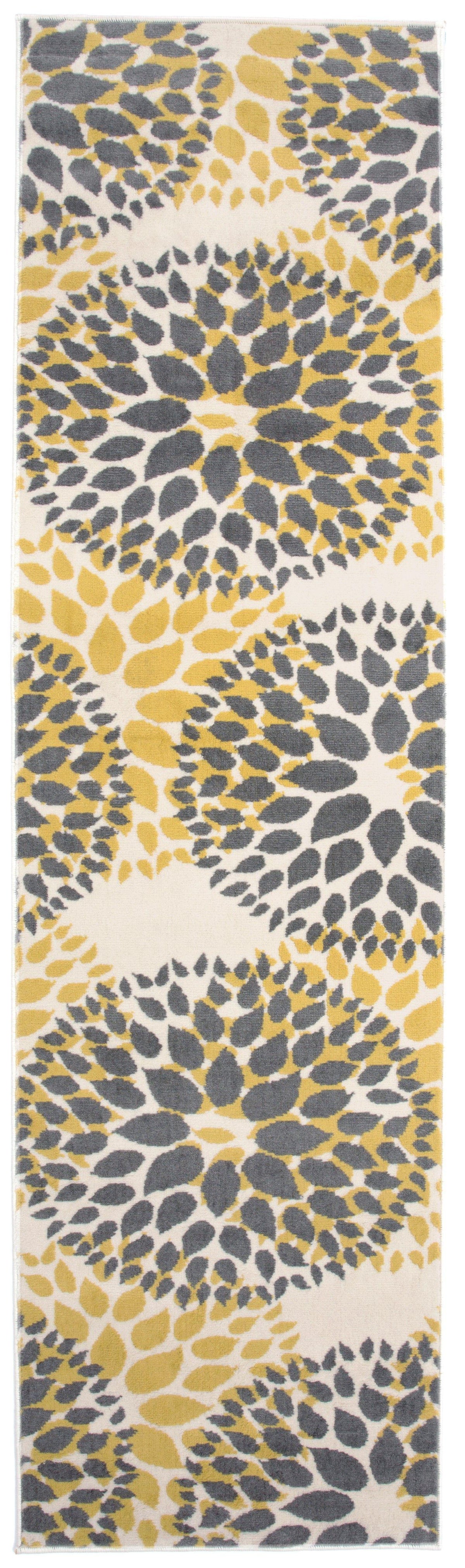 Newport 9099 Yellow Area Rug 2 X 72