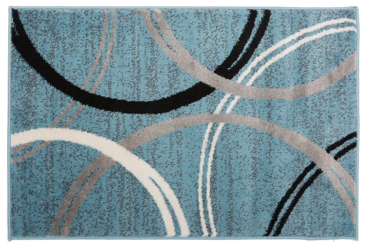 Toscana 377 Blue Area Rug-Area Rug-World Rug Gallery-2&#39; x 3&#39;-The Rug Truck