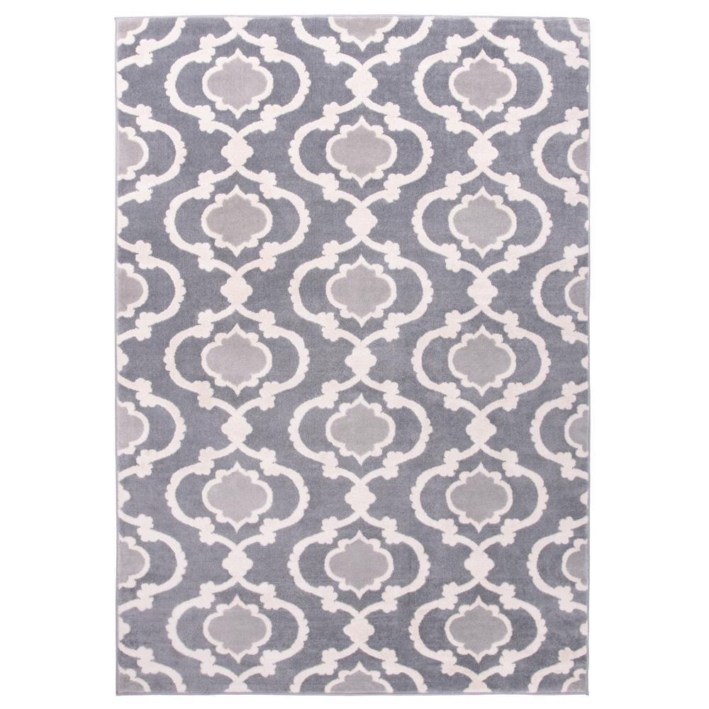 Toscana 310 Dark Gray Area Rug-Area Rug-World Rug Gallery-2&#39; x 3&#39;-The Rug Truck