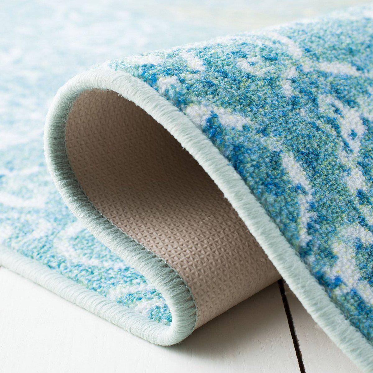 Safavieh Collection Inspired by Disney’s Live Action Film Aladdin - Dream Rug, Turquoise / Gold-Area Rug-Safavieh-The Rug Truck