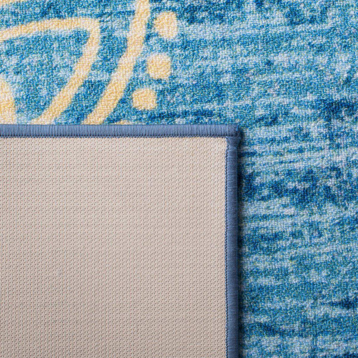 Safavieh Collection Inspired by Disney’s Live Action Film Aladdin - Wonder Rug, Turquoise / Gold-Area Rug-Safavieh-The Rug Truck