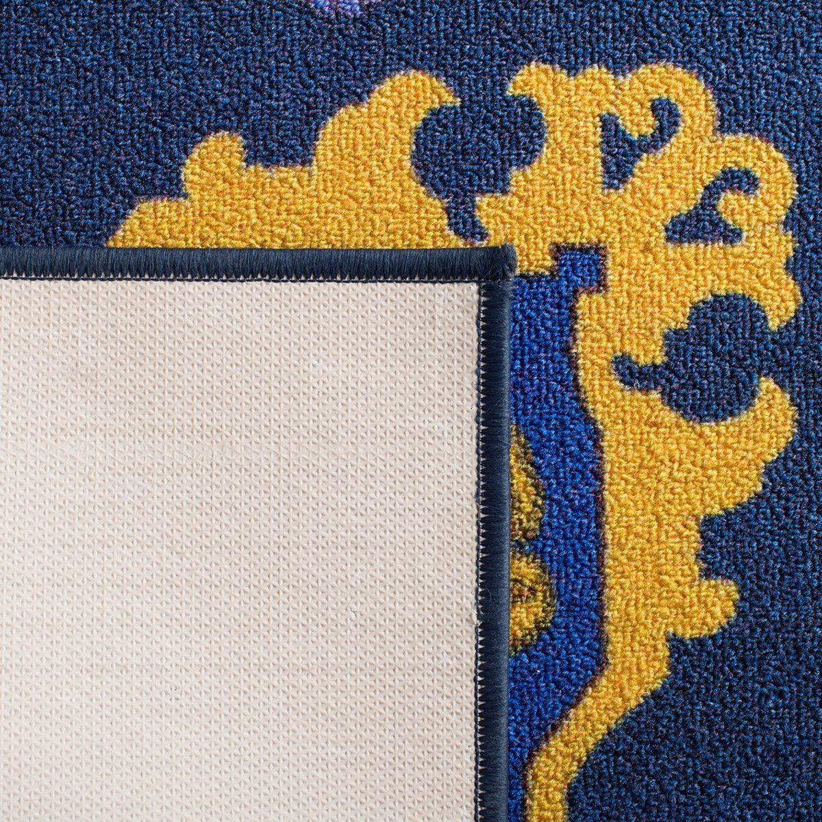 Safavieh Collection Inspired by Disney’s Live Action Film Aladdin - Magic Carpet Rug, Purple / Gold-Area Rug-Safavieh-The Rug Truck