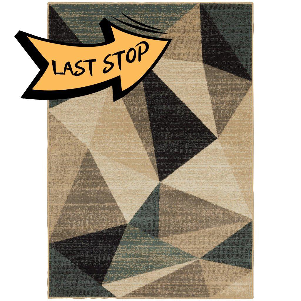 Evandale 9841B Grey/blue 110 X 7 6 Area Rug