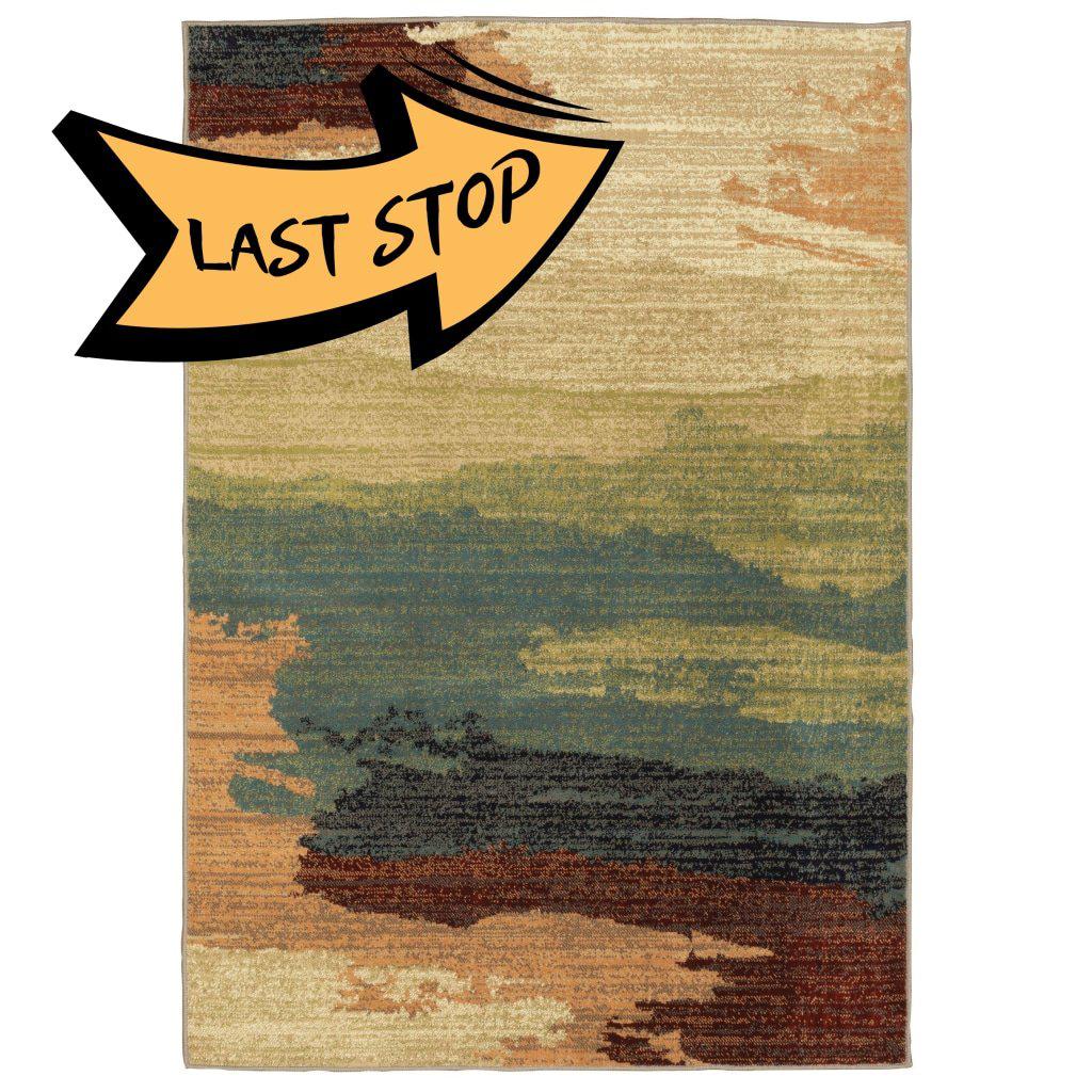 Evandale 9849A Beige/multi 110 X 7 6 Area Rug