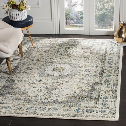 Safavieh Evoke 220 Grey / Gold-Area Rug-Safavieh-The Rug Truck