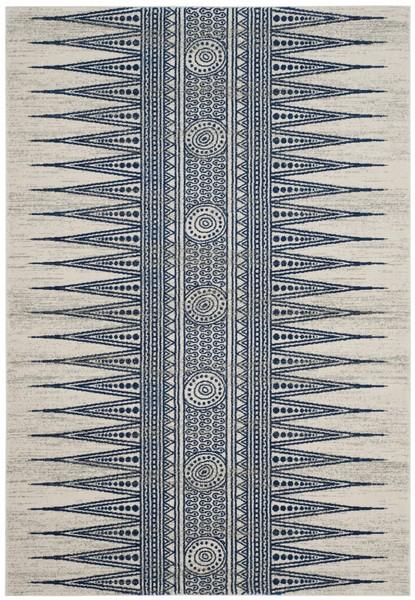Safavieh Evoke 226 Ivory / Blue-Area Rug-Safavieh-The Rug Truck