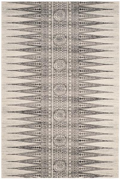 Safavieh Evoke 226 Ivory / Grey-Area Rug-Safavieh-The Rug Truck