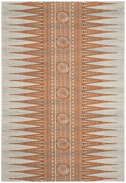 Safavieh Evoke 226 Ivory / Orange-Area Rug-Safavieh-The Rug Truck