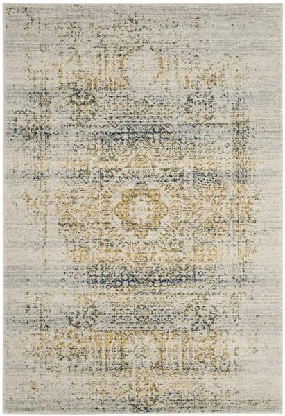 Safavieh Evoke 232 Ivory / Blue-Area Rug-Safavieh-The Rug Truck