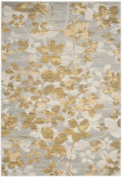 Safavieh Evoke 236 Grey / Gold-Area Rug-Safavieh-The Rug Truck