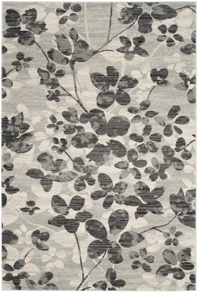 Safavieh Evoke 236 Grey / Black-Area Rug-Safavieh-The Rug Truck