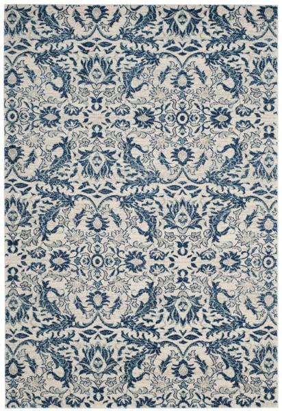 Safavieh Evoke 238 Ivory / Blue-Area Rug-Safavieh-The Rug Truck