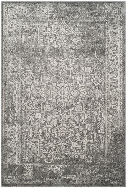 Safavieh Evoke 256 Grey / Ivory-Area Rug-Safavieh-The Rug Truck