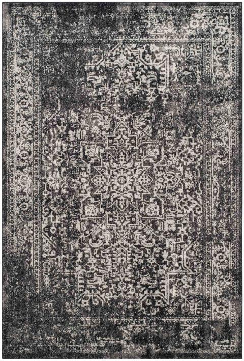 Safavieh Evoke 256 Black / Grey-Area Rug-Safavieh-The Rug Truck