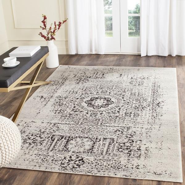 Safavieh Evoke 260 Ivory / Black-Area Rug-Safavieh-The Rug Truck