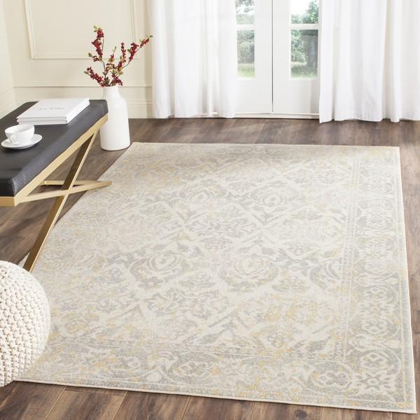 Safavieh Evoke 264 Ivory / Grey-Area Rug-Safavieh-The Rug Truck