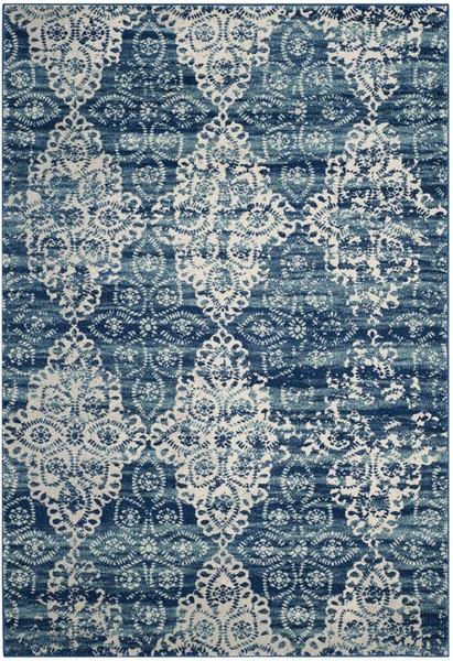 Safavieh Evoke 266 Royal / Ivory-Area Rug-Safavieh-The Rug Truck