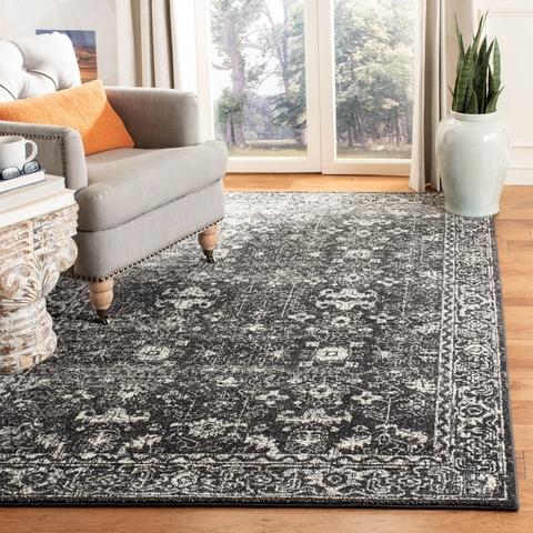 Safavieh Evoke 270 Charcoal / Ivory-Area Rug-Safavieh-The Rug Truck