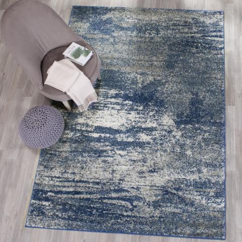 Safavieh Evoke 272 Navy / Ivory-Area Rug-Safavieh-The Rug Truck