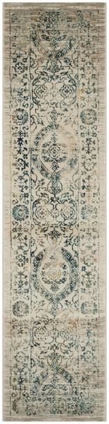 Safavieh Evoke 513 Beige / Turquoise-Area Rug-Safavieh-The Rug Truck
