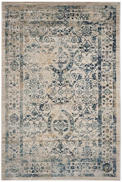 Safavieh Evoke 513 Beige / Turquoise-Area Rug-Safavieh-The Rug Truck