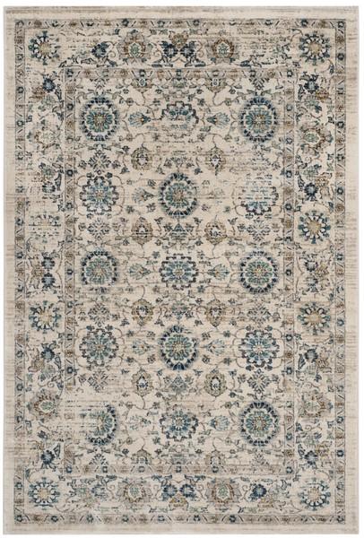 Safavieh Evoke 515 Beige / Turquoise-Area Rug-Safavieh-The Rug Truck