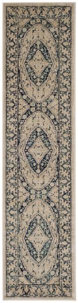Safavieh Evoke 518 Beige / Blue-Area Rug-Safavieh-6&#39;-7&quot; X 6&#39;-7&quot; Square-The Rug Truck